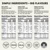 Superbeans Nutrition Facts Dietary 100g