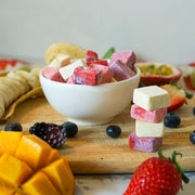 Hey! Chips fruit bites collection of strawberry, mixed berry, mango passion, and mango banana.