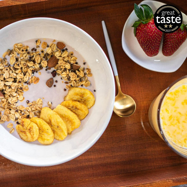 Hey! Banana Chips with granola