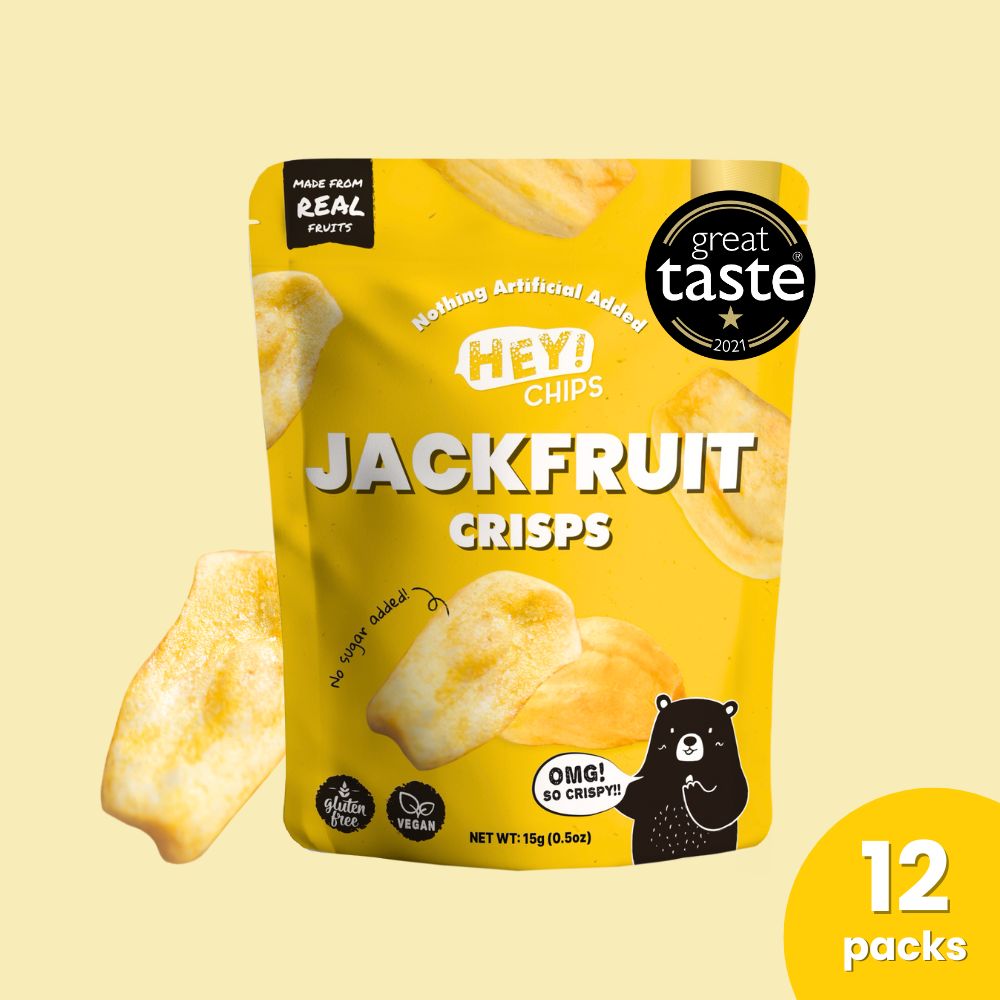 Hey Chips Jackfruit Crisps Mini Gluten Free Halal No Sugar Added