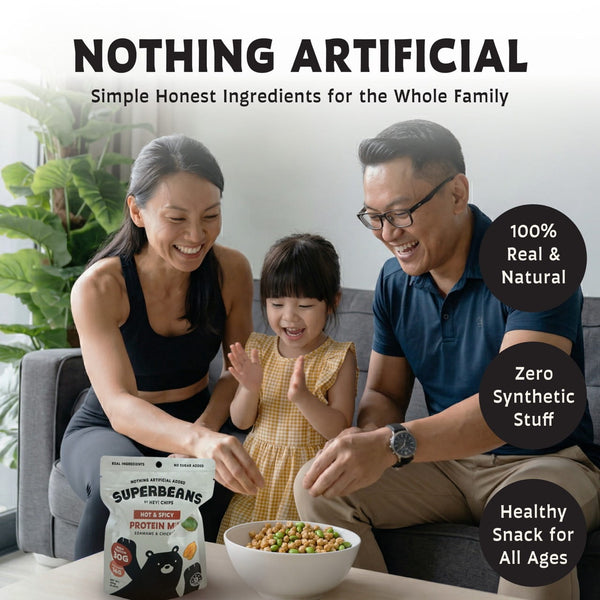 Superbeans Nothing Artificial Added, Real Ingredients